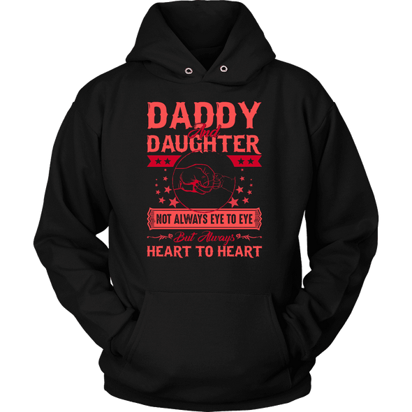 Daddy Daughter - Heart To Heart Shirt, Hoodie & Tank