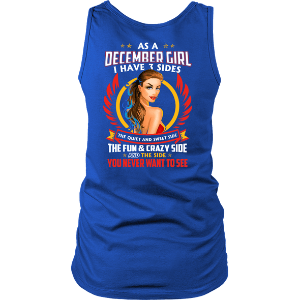 Limited Edition ***December Girl 3 - Sided*** Shirts & Hoodies