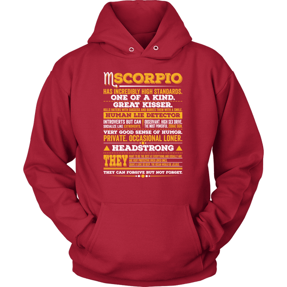 Scorpio Long Quote Shirt, Hoodie & Tank