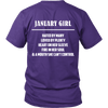 Limited Edition ***January Girl*** Shirts & Hoodies