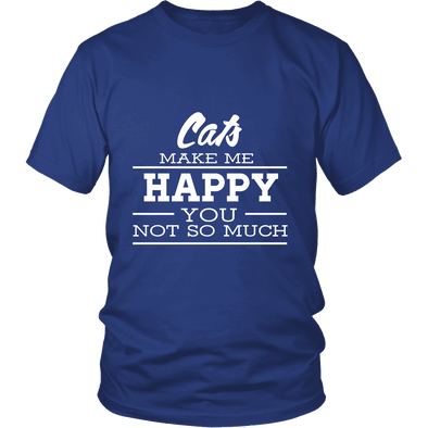 Cats Make Me Happy - Limited Edition Shirts, Hoodie & Tank