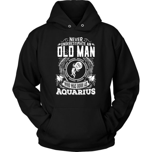 Old Man Aquarius Shirt, Hoodie & Tank