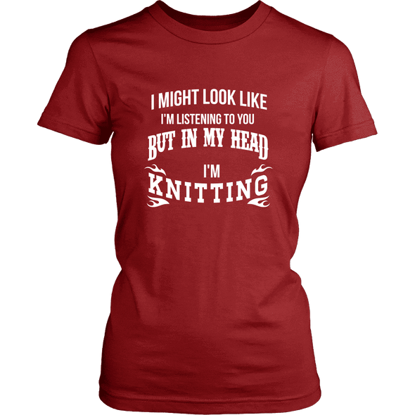 In My Head I'm Knitting Shirt, Hoodie & Tank