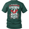 Limited Edition **God Created March Men** Shirts & Hoodies