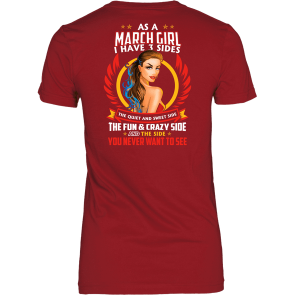 Limited Edition ***March Girl - 3 - Sides*** Shirts & Hoodies