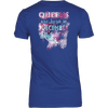 **Limited Edition** December Born Queens Back Print Shirt