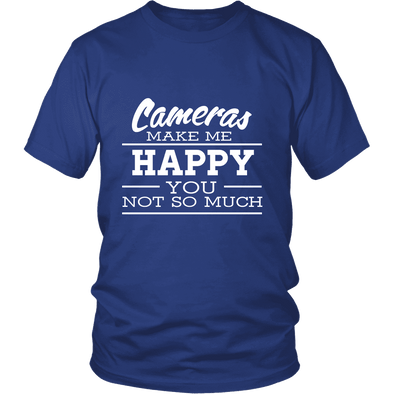 Camera Makes Me Happy - Limited Edition Shirts, Hoodie & Tank