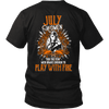 Limited Edition July Women Play With Fire Back Print Shirt