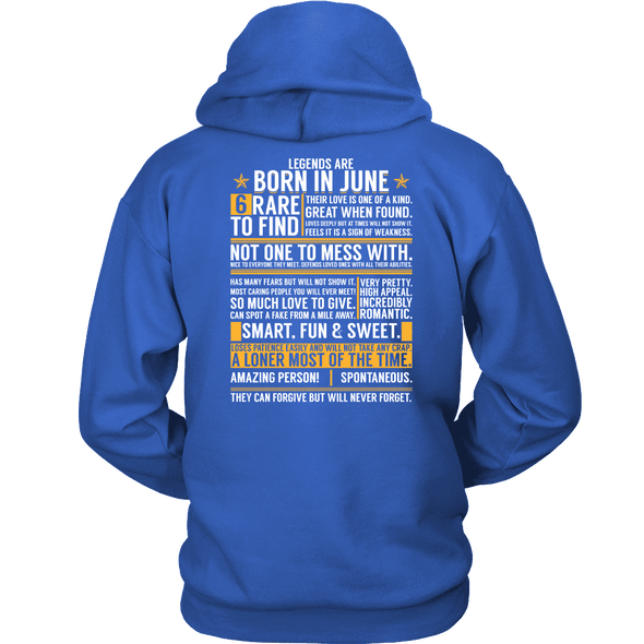 6 Rare Things To Find - Born In June Shirts