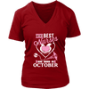 Best Nurses Are Born In October Women Shirts, Hoodie & Tank