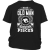 Old Man Pisces Shirt, Tank & Hoodie