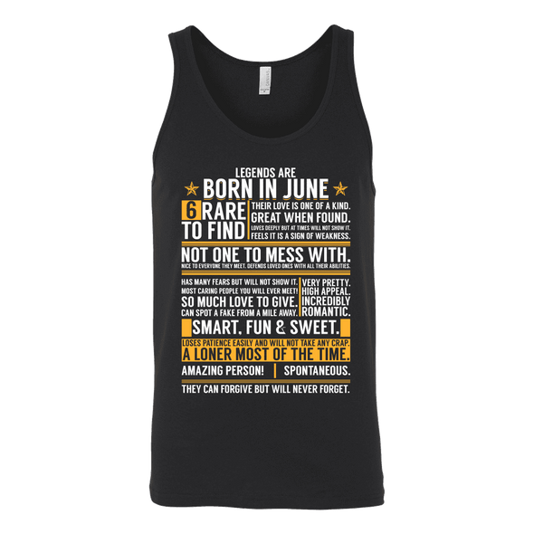 ***LIMITED EDITION****Born In June Shirts - Not Available In Stores