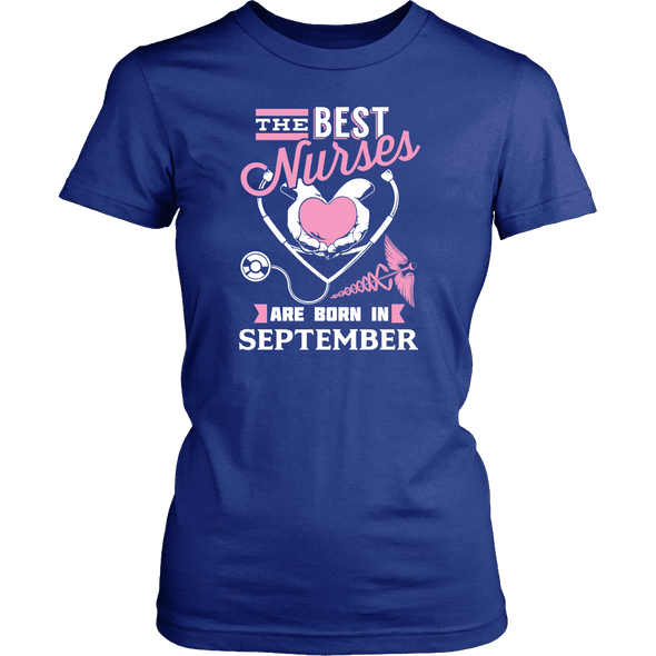 Best Nurses Are Born In September Women Shirt, Hoodie & Tank