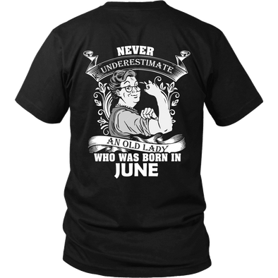 Limited Edition ***Old Lady Born In June*** Shirts & Hoodies