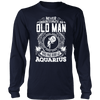 Old Man Aquarius Shirt, Hoodie & Tank