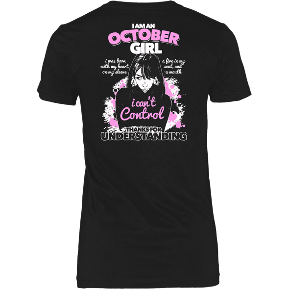 Limited Edition ***October Born Girl*** Shirts & Hoodies