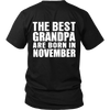 Limited Edition ***Best Grandpa Born In November*** Shirts & Hoodies