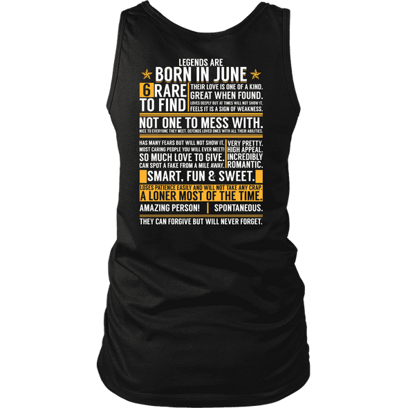 6 Rare Things To Find - Born In June Shirts