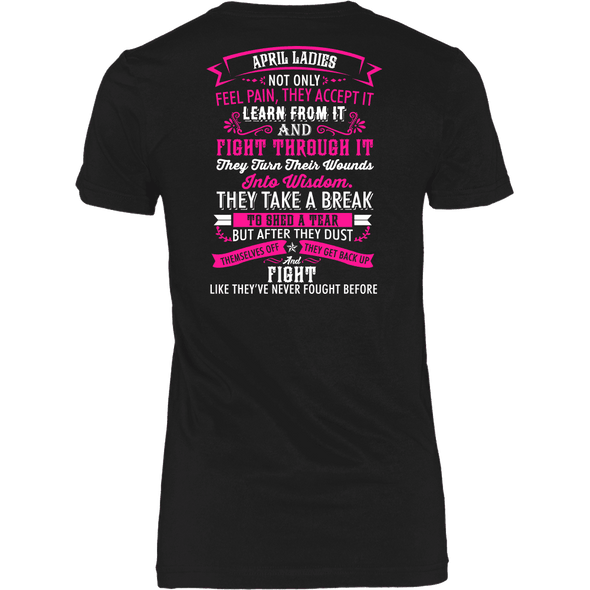 Limited Edition ***April Ladies*** Back Print Shirts & Hoodies