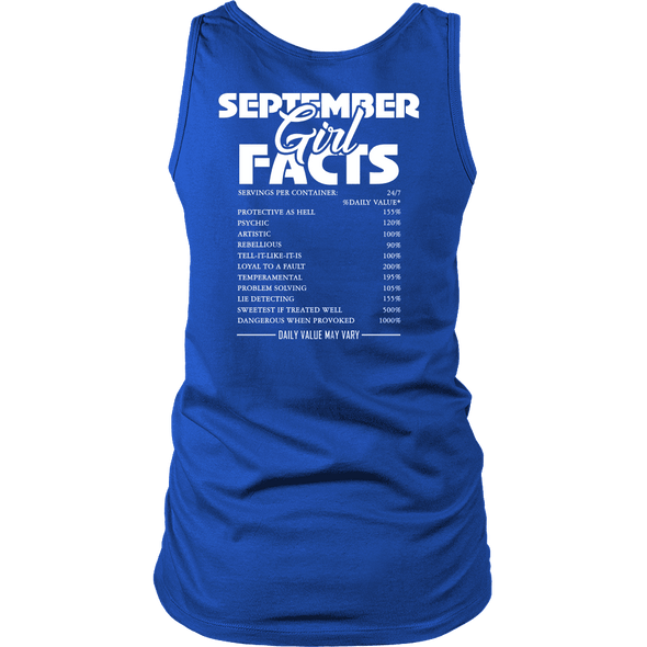 Limited Edition ***September Girl Facts*** Shirts & Hoodies
