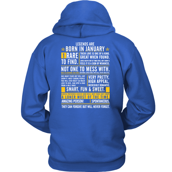 Legends Are Born In January ***Limited Edition Shirt***