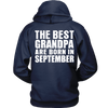 Limited Edition ***Best Grandpa Born In September*** Shirts & Hoodies