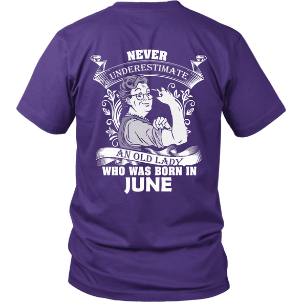 Limited Edition ***Old Lady Born In June*** Shirts & Hoodies