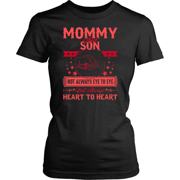 Mommy - Son Heart To Heart Shirt, Hoodie & Tank