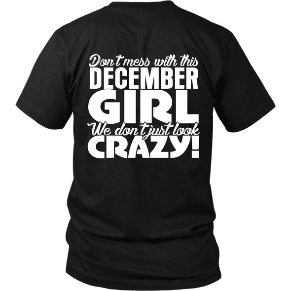 Limited Edition ***December Crazy Girl*** Shirts & Hoodies