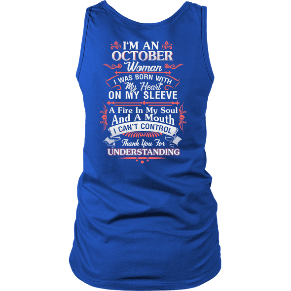 Limited Edition ***October Women Heart On Sleeve*** Shirts & Hoodies