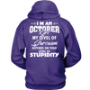 Limited Edition ***October Girl Sarcasm*** Shirts & Hoodies