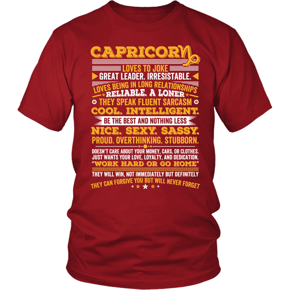 A Capricorn Long Quote Shirt, Hoodie & Tank