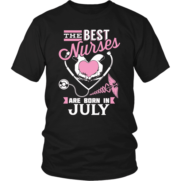 Best Nurses Are Born In July Women Shirts, Hoodie & Tank