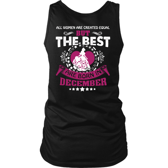 Limited Edition ***Best Are Born In December Back Print*** Shirts & Hoodies
