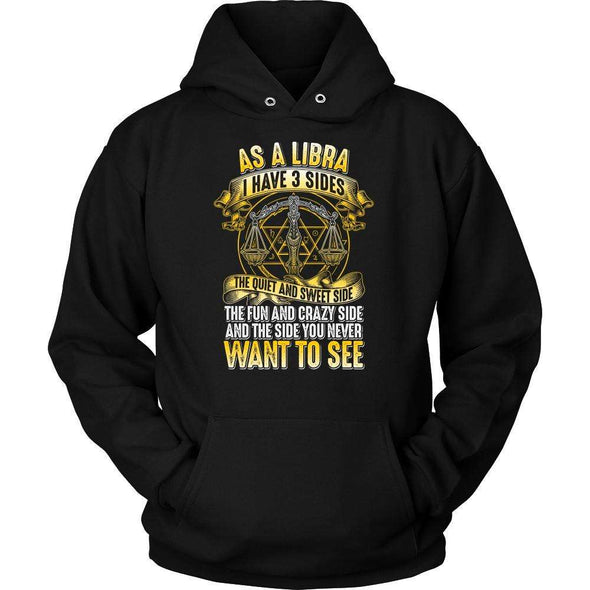 T-shirt - AS A LIBRA I HAVE 3 SIDES
