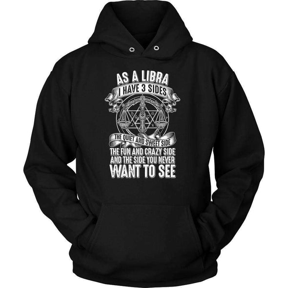 T-shirt - AS A LIBRA I HAVE 3 SIDES