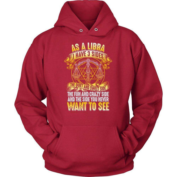 T-shirt - AS A LIBRA I HAVE 3 SIDES
