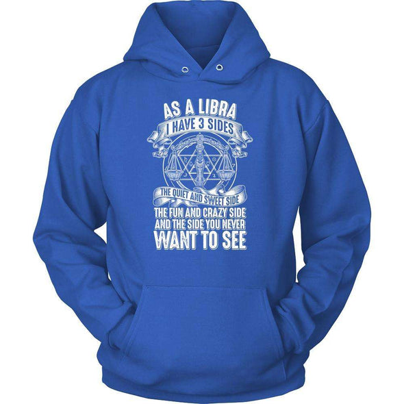 T-shirt - AS A LIBRA I HAVE 3 SIDES