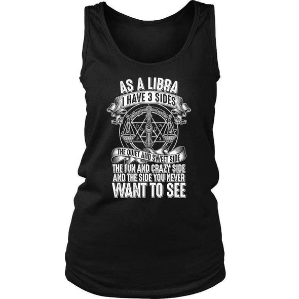 T-shirt - AS A LIBRA I HAVE 3 SIDES