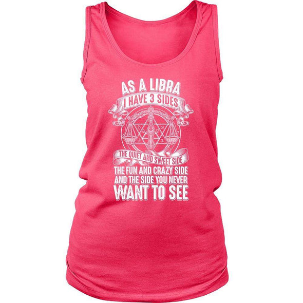 T-shirt - AS A LIBRA I HAVE 3 SIDES