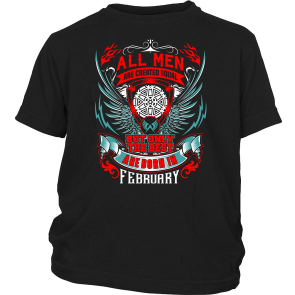 T-shirt - BEST MEN ARE BORN IN FEBRUARY
