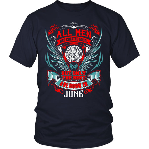 T-shirt - BEST MEN ARE BORN IN JUNE