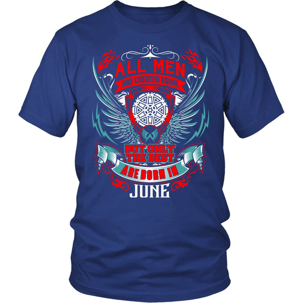 T-shirt - BEST MEN ARE BORN IN JUNE