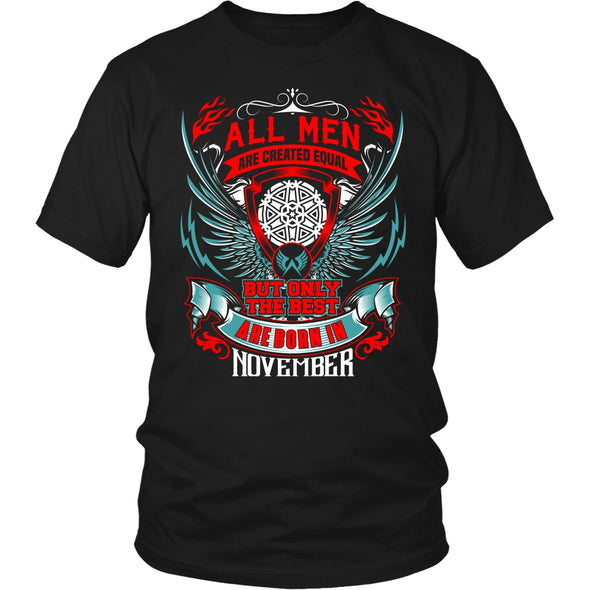 T-shirt - BEST MEN ARE BORN IN NOVEMBER