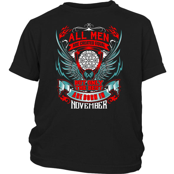 T-shirt - BEST MEN ARE BORN IN NOVEMBER