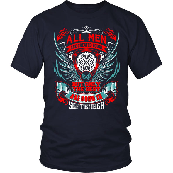 T-shirt - BEST MEN ARE BORN IN SEPTEMBER