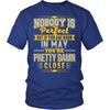 T-shirt - BORN IN MAY SHIRT