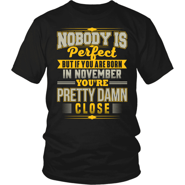 T-shirt - BORN IN NOVEMBER SHIRT