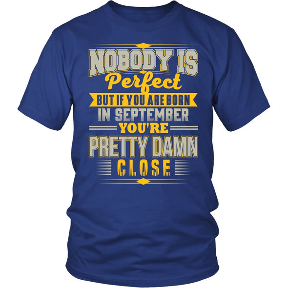 T-shirt - BORN IN SEPTEMBER SHIRT
