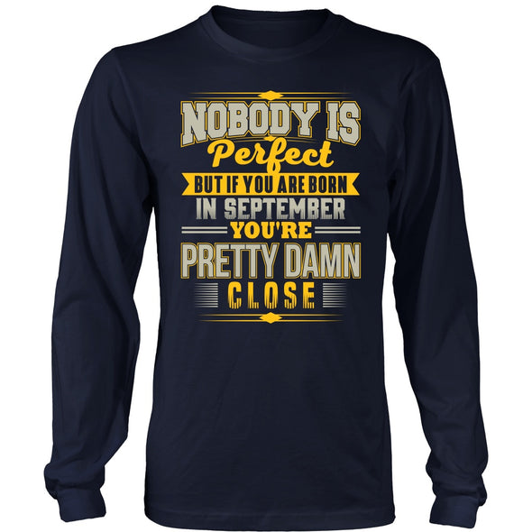 T-shirt - BORN IN SEPTEMBER SHIRT